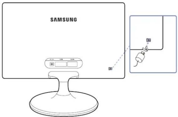 SAMSUNG SyncMaster S19C300F - Schloss für den Diebstahlschutz - 1