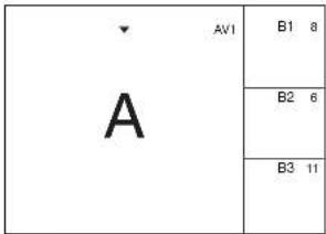 AV1 B1 8 A B2 6 B3 11