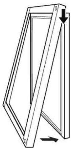 PANASONIC TY-TP42P10S - Befestigen Sie das Touch Panel an der Vorderseite des Plasma-Displays. - 1