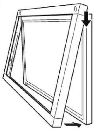 PANASONIC TY-TP42P10S - Befestigen Sie das Touch Panel an der Vorderseite des Plasma-Displays. - 1