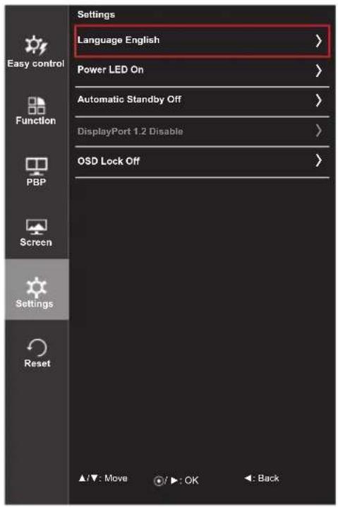 LG 34UC97C - Settings - 1