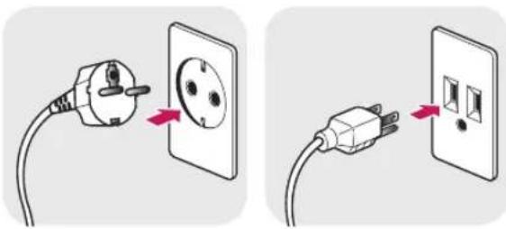 LG 34UC97C - Cautions When Connecting Power Cord - 1