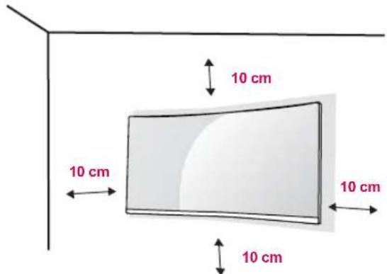 LG 34UC97C - Installing on the Wall - 1