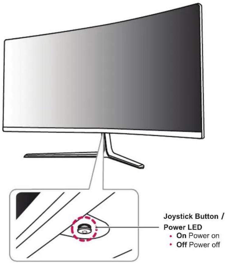 LG 34UC97C - Product and Button Description - 1