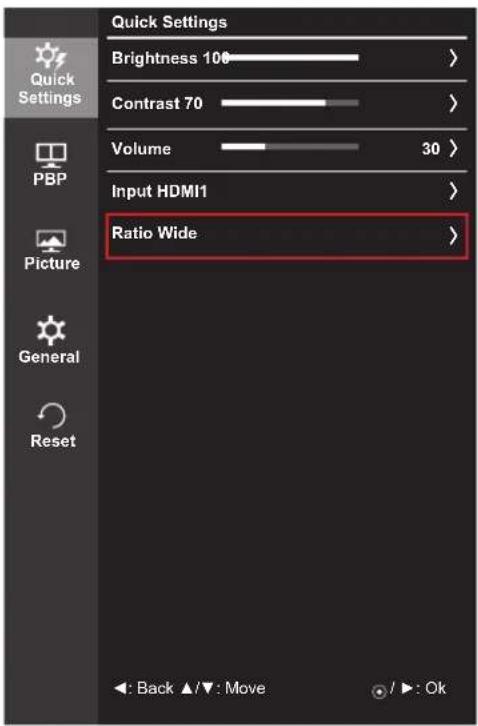 LG 27MU67 - Ratio - 1