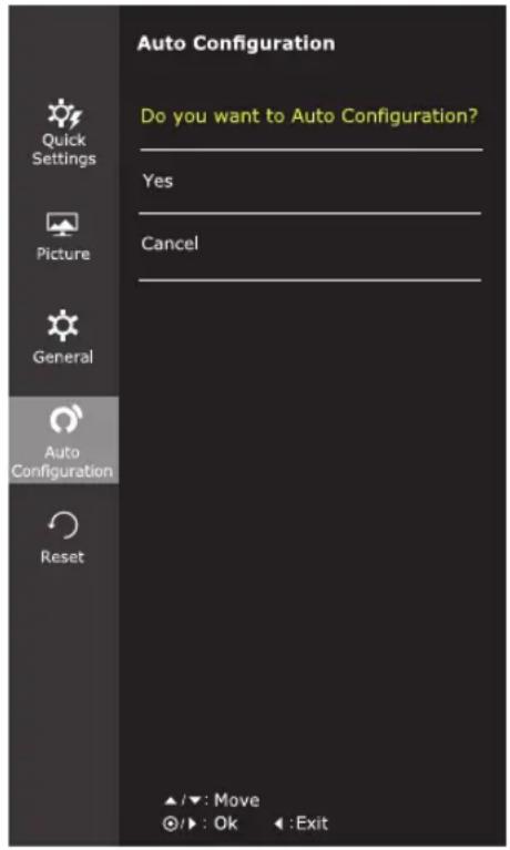 LG 27MP77HM - -Auto Configuration - 1