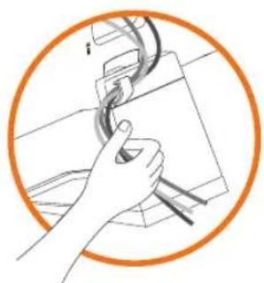 LG 27MP77HM - Using the cable holder - 3