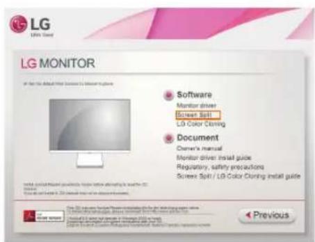 LG 27MP77HM - Installing The Screen Split - 1
