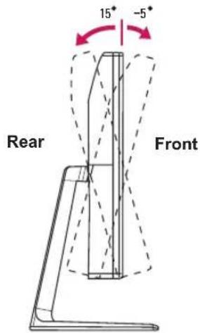 LG 29UC97C - Adjusting the Angle - 1