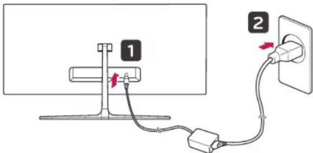 LG 29UC97C - Installing on a Table - 2
