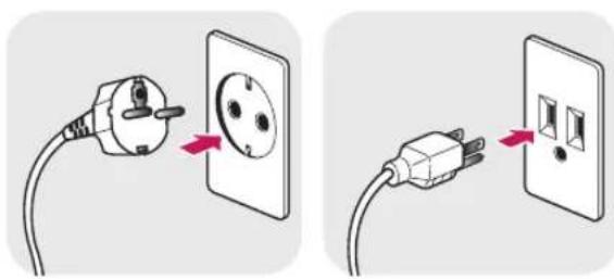 LG 29UC97C - Cautions When Connecting Power Cord - 1