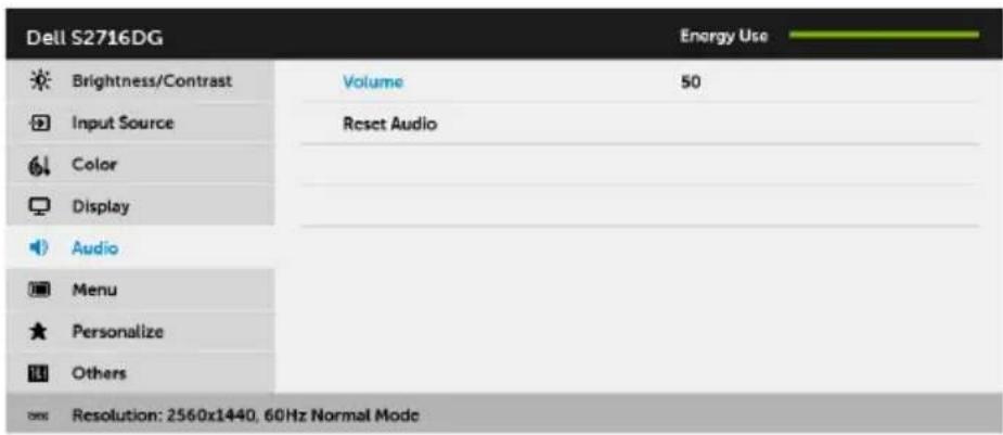 DELL S2716DG - Audio - 1