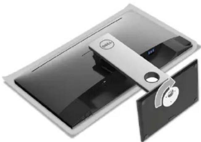 DELL S2716DG - Attaching the Stand - 6