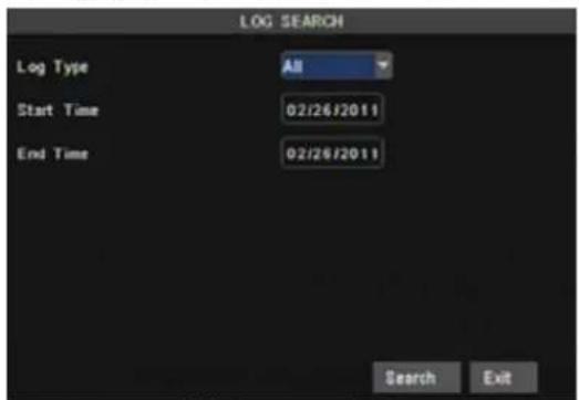 SKYTRONIC 351.142 - Log Search - 1