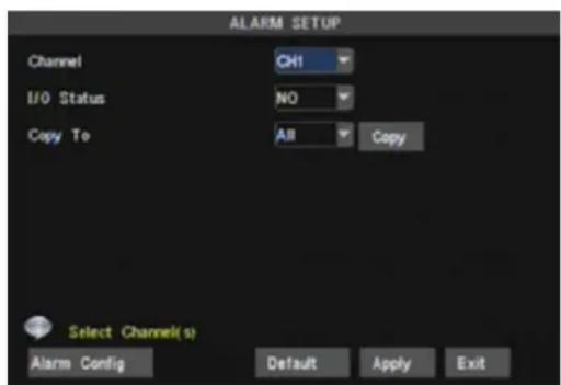 SKYTRONIC 351.142 - Alarm Setup - 1