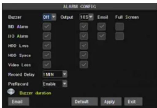 SKYTRONIC 351.142 - Alarm Setup - 2