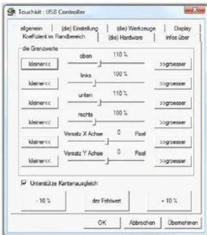 Faytech 8" IP65 Touch - Display-Multi-Monitor Setting tab: - 3