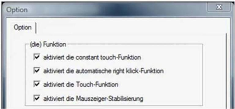 Faytech 8" IP65 Touch - Setting tab - 2