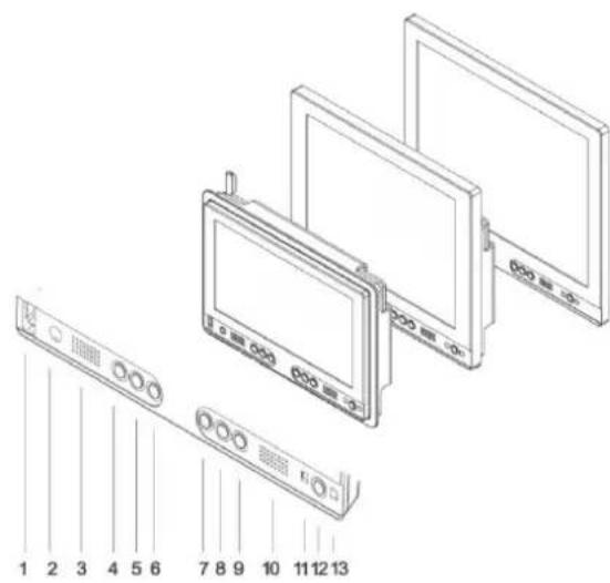 Faytech 7" Touch V2 - COMPONENTS: - 2