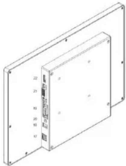 Faytech 15" Touch - Inch Touch Monitor: - 4
