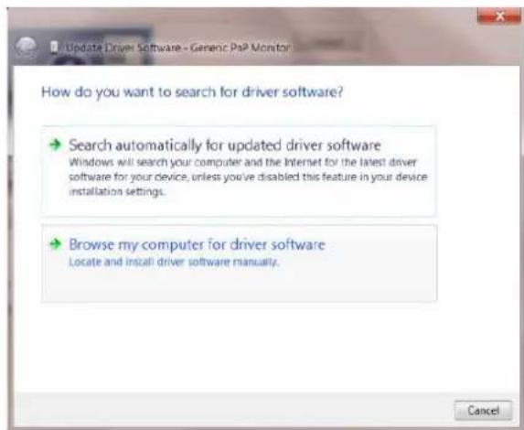 AOC E2262VW - Click the "Driver" tab. - 2