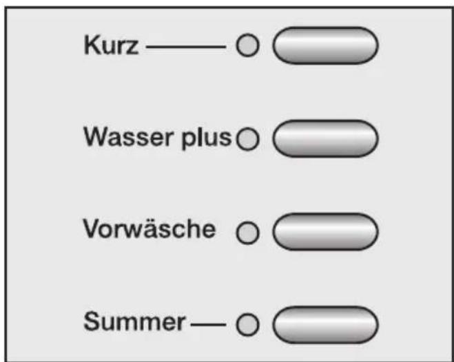 MIELE Meteor 1000 - Extras wählen - 1