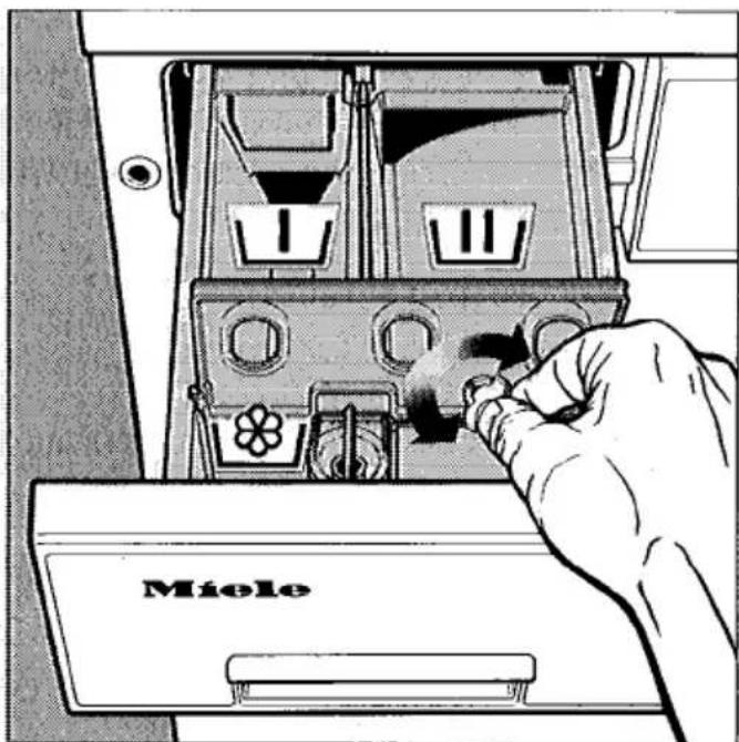 MIELE Hydromatic W 724 - Merkzahl für Wasserhärte einstellen - 1
