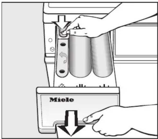 MIELE Meteor 2833 - Waschmittel-Einspülkasten reinigen - 1
