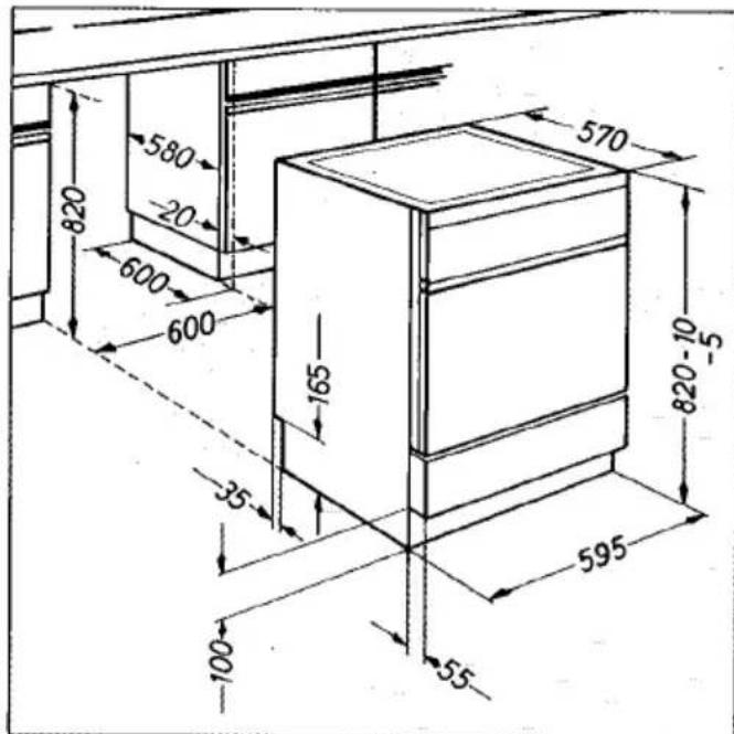 MIELE Exquisit 1100 - Eine Montageanweisung liegt dem Unterbausatz bei. - 1