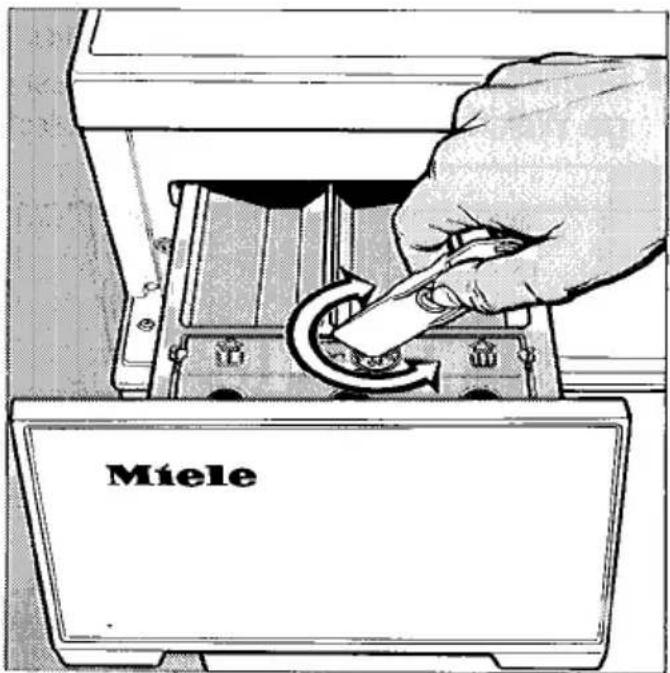MIELE Exquisit 1100 - Merkzahl für Wasserhärte einstellen - 1