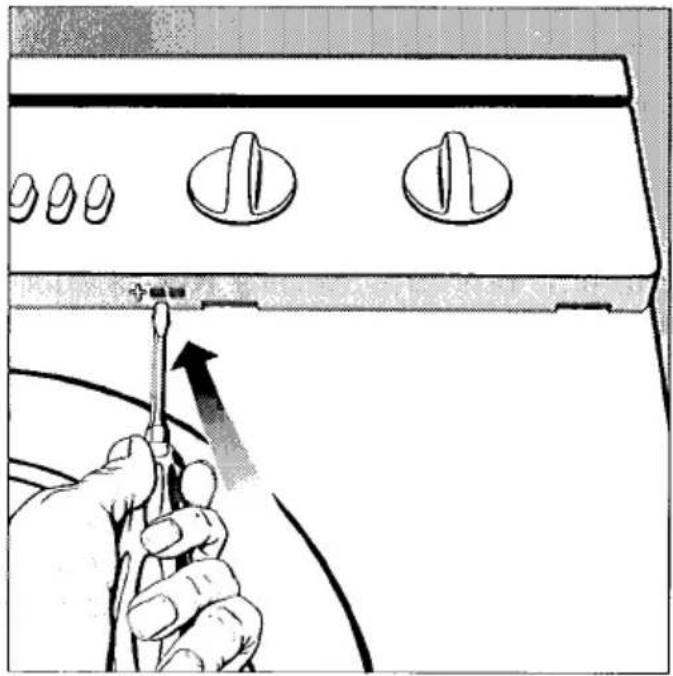 MIELE Exquisit 1100 - Hohen Wasserstand einschalten. - 1
