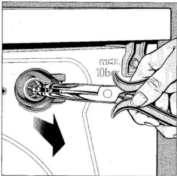 MIELE Hydromatic Senator - Wassereinlaufsiebe reinigen - 2