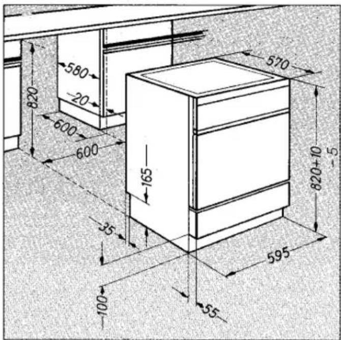 MIELE Hydromatic Senator - Eine Montageanweisung liegt dem Unterbausatz bei. - 1