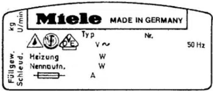 MIELE Hydromatic Senator - Kindersicherung für den Waschmittelschubkasten - 3