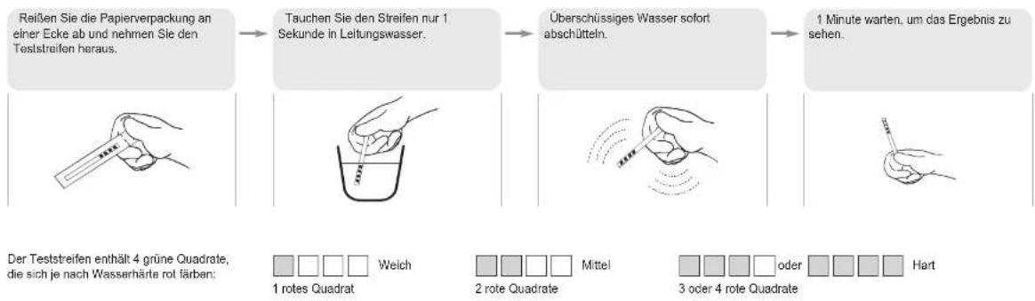 WHIRLPOOL AWO 6448 - A - Stellen Sie Ihre örtliche Wasserhärte fest - 1