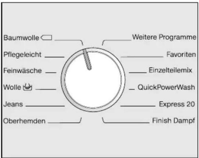 MIELE WKR771 WPS PWash 2.0 & TDos XL - Programmwahl - 1