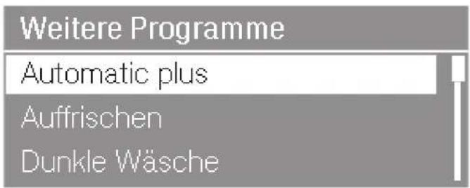 MIELE WKR771 WPS PWash 2.0 & TDos XL - Programmwahl - 3