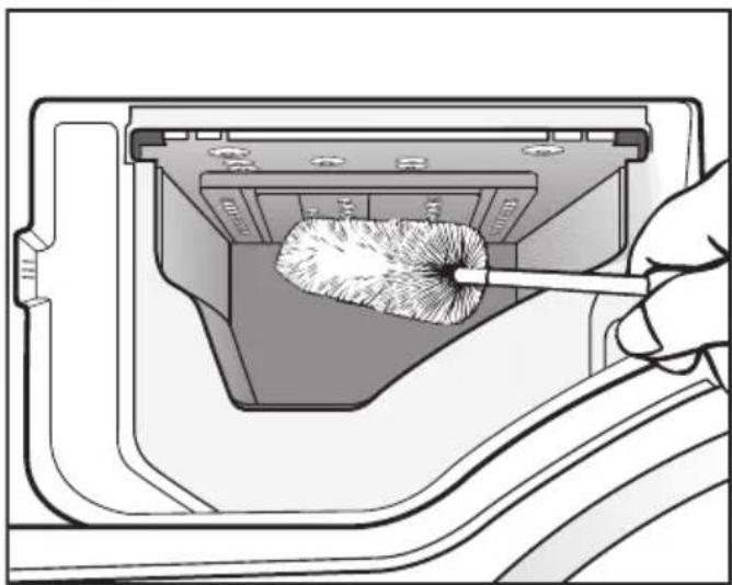 MIELE WKR771 WPS PWash 2.0 & TDos XL - Sitz des Waschmittel-Einspülkastens reinigen - 1
