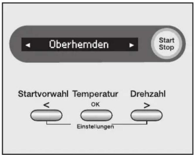 MIELE W 6564 WPS - Programm wählen - 3