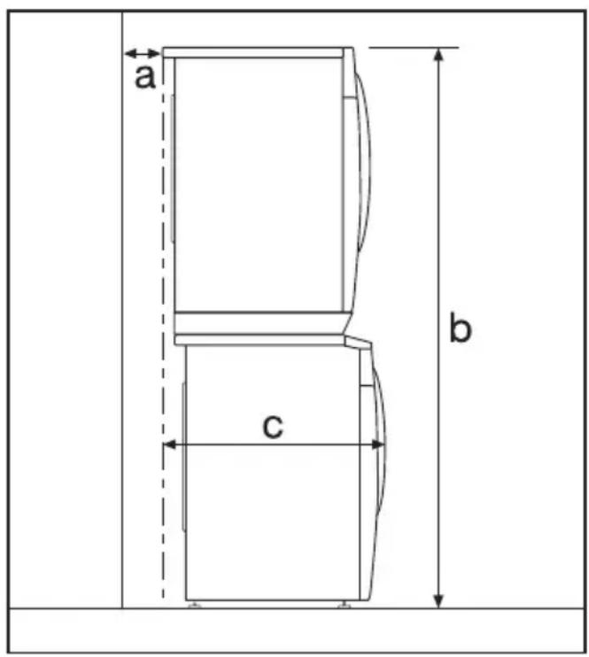 MIELE W 6564 WPS - Wasch-Trocken-Säule - 1