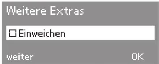 MIELE W 647F WPM - – Einweichzeit wählen - 1