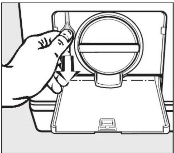 MIELE W 647F WPM - Deckel öffnen - 1