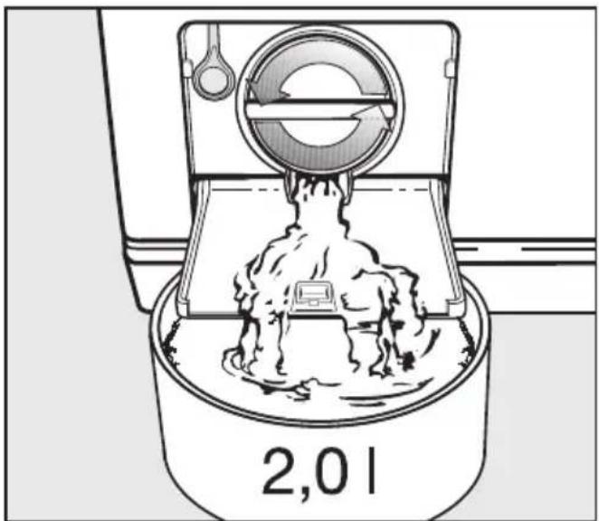 MIELE W 647F WPM - Entleerungsvorgang - 1