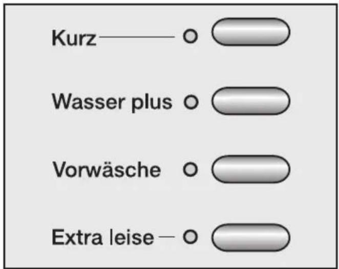 MIELE W 634F WPM - Extras wählen - 1
