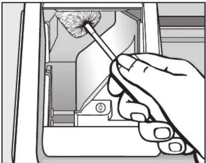 MIELE W 634F WPM - Waschmittel-Einspülkasten reinigen - 3