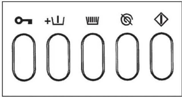 MIELE W 6073 - Schalterblende - 2