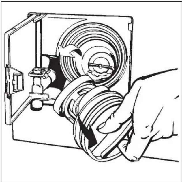 MIELE W 6073 - Bei Ausführung mit Laugenpumpe: - 3