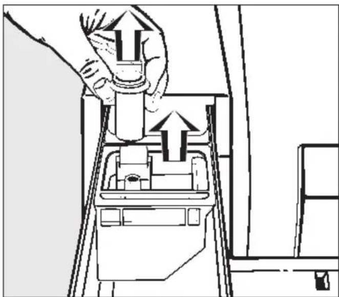 MIELE W 604 WPM - Waschmittel-Einspülkasten reinigen - 2