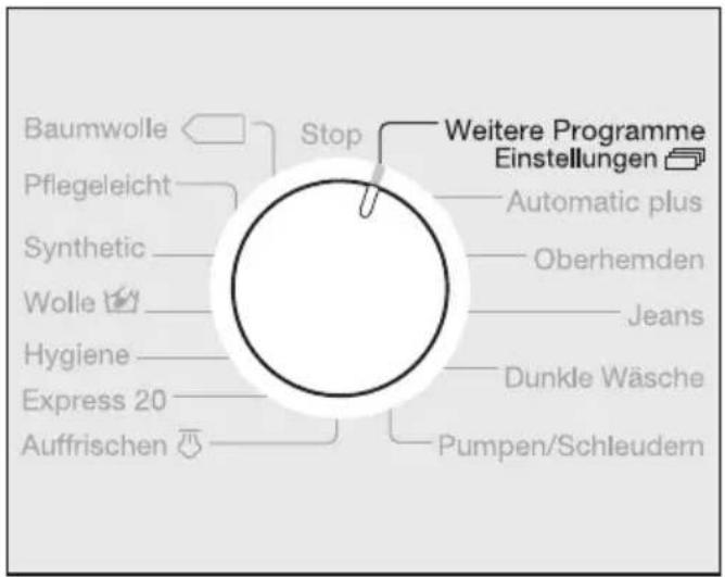 MIELE W 5965WPS - ③ Programm wählen - 2