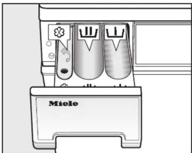 MIELE W 5969 WPS - Waschmittel-Einspülkasten - 1